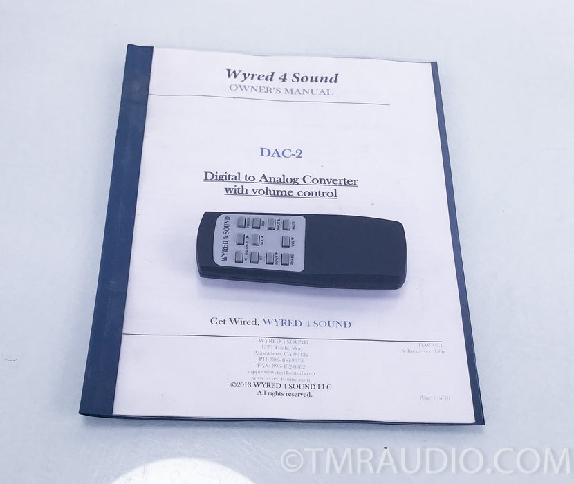 Wyred 4 Sound DAC-2 DSD se DAC