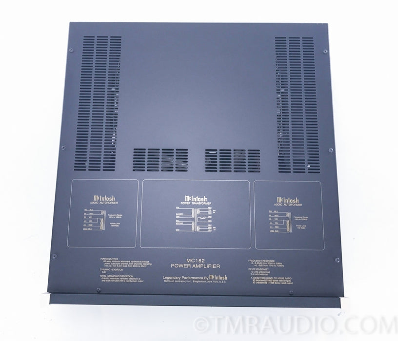 McIntosh MC152 Stereo Power Amplifier