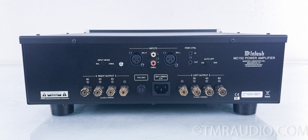 McIntosh MC152 Stereo Power Amplifier