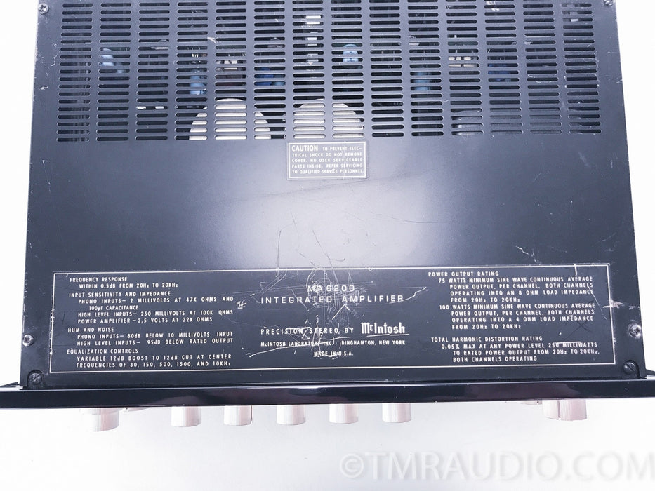 McIntosh MA6200 Stereo Integrated Amplifier