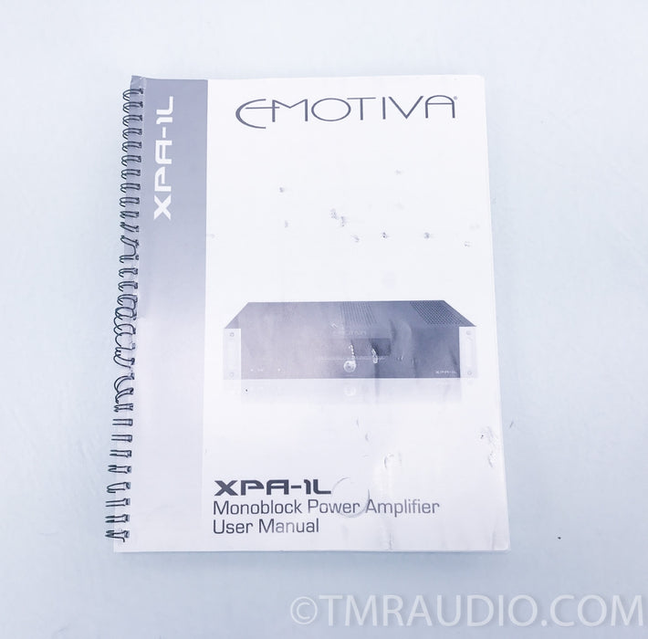 Emotiva XPA-1L Mono Power Amplifiers