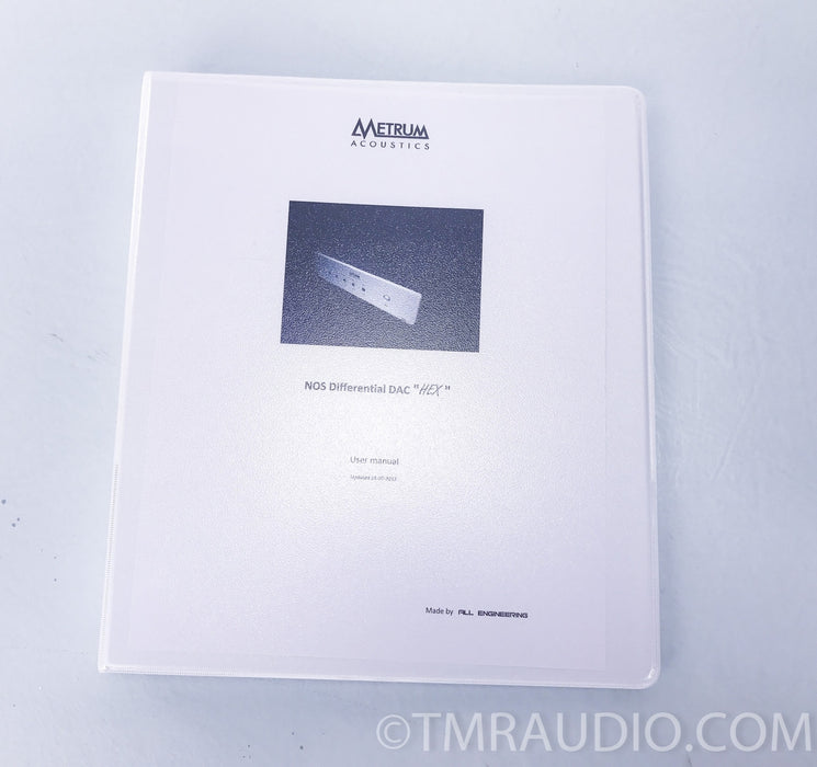 Metrum Acoustics HEX NOS Differential DAC