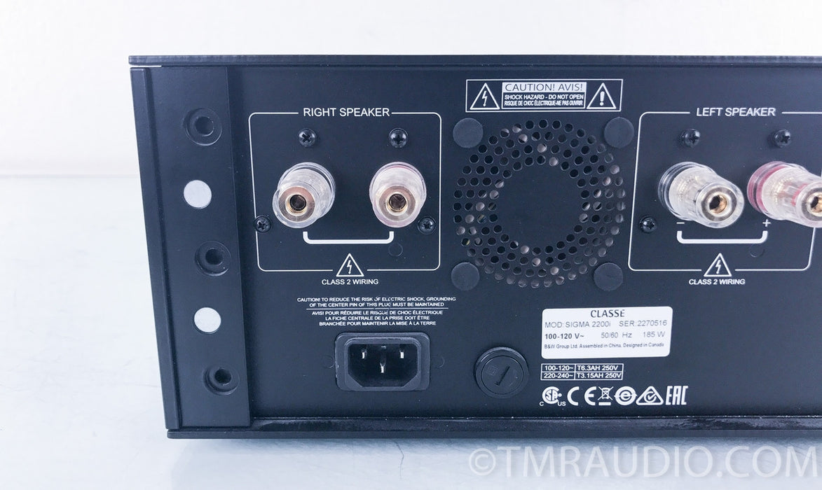 Classe Sigma 2200i Stereo Integrated Amplifier
