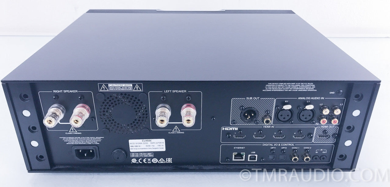 Classe Sigma 2200i Stereo Integrated Amplifier