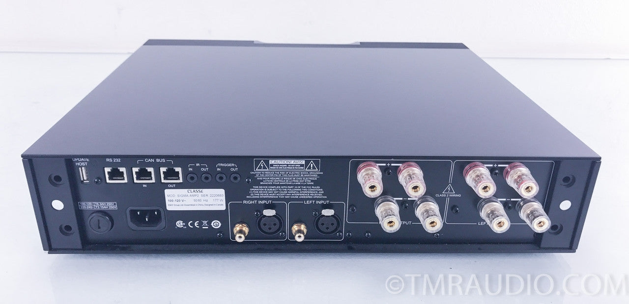 Classe Sigma Amp2 Stereo Power Amplifier