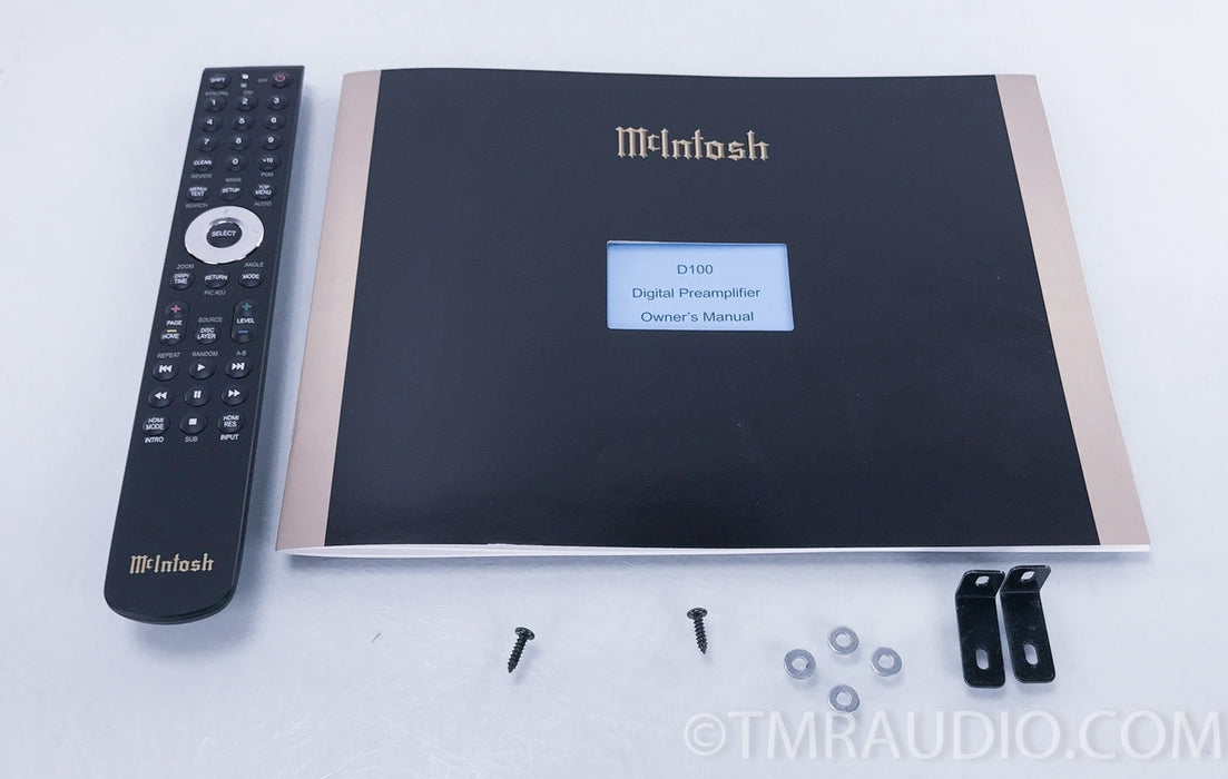 McIntosh D100 Digital Stereo Preamplifier / DAC