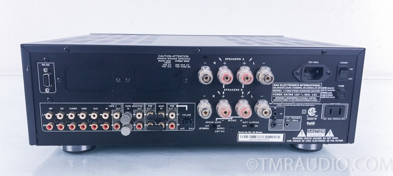 NAD C 375BEE Stereo Integrated Amplifier