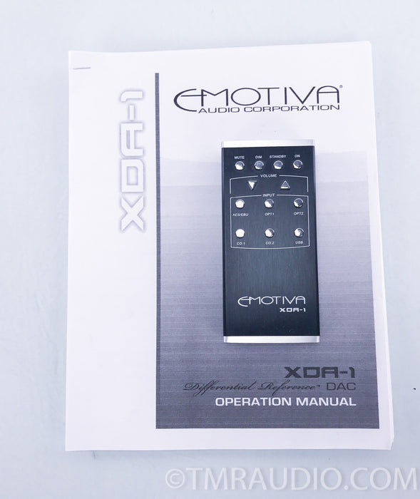 Emotiva XDA-1 DAC