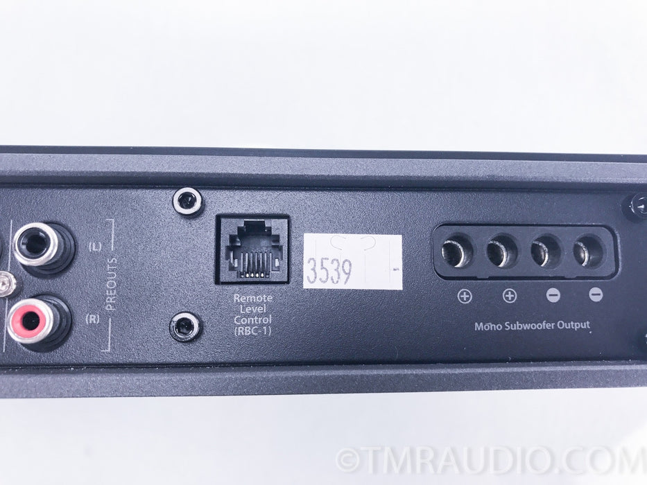 JL Audio RD500/1 Mono Car Subwoofer Amplifier
