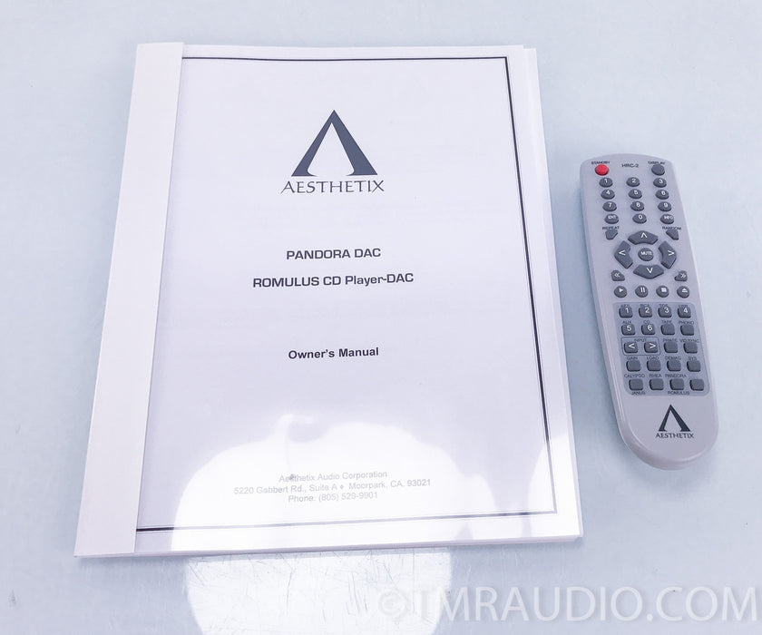 Aesthetix Romulus Eclipse CD Player / DAC