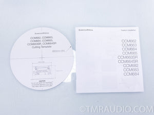B&W CCM665 2-Way Ceiling Mount Speakers