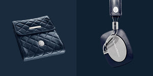 B&W P5 Maserati Blue Headphones