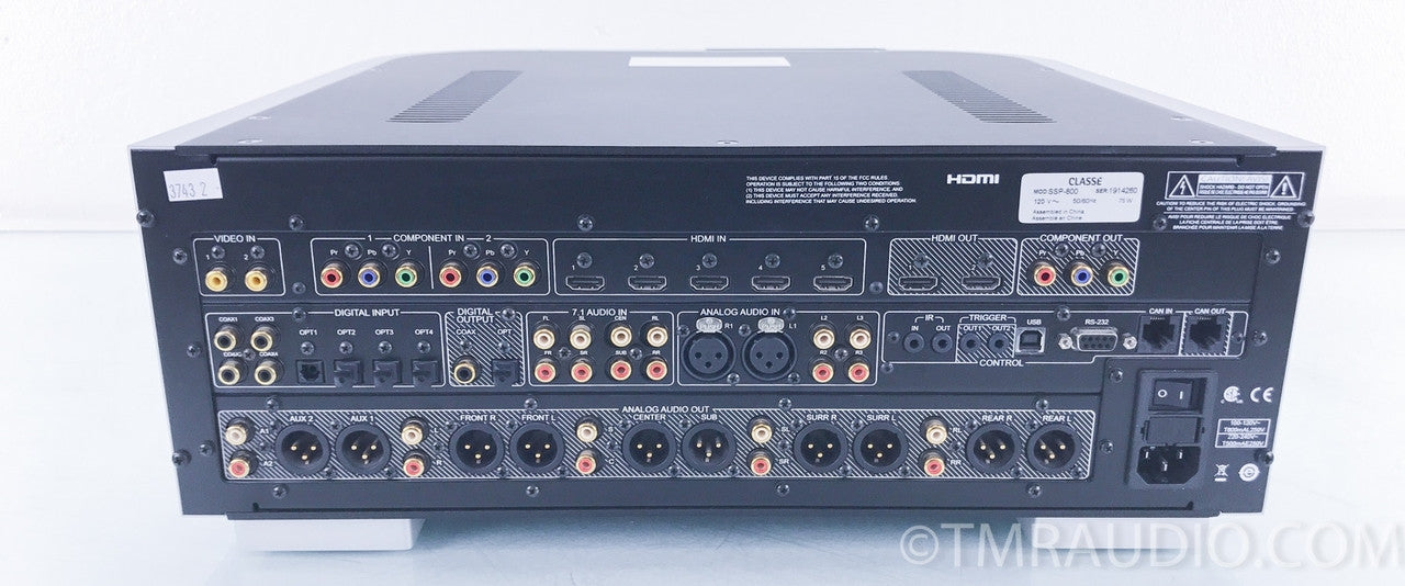 Class SSP-800 Preamplifier