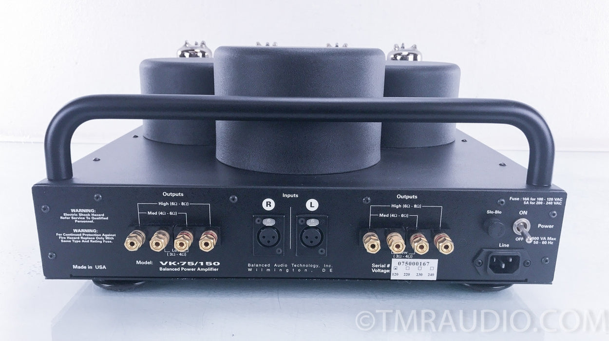 BAT VK-75SE Stereo Tube Power Amplifier