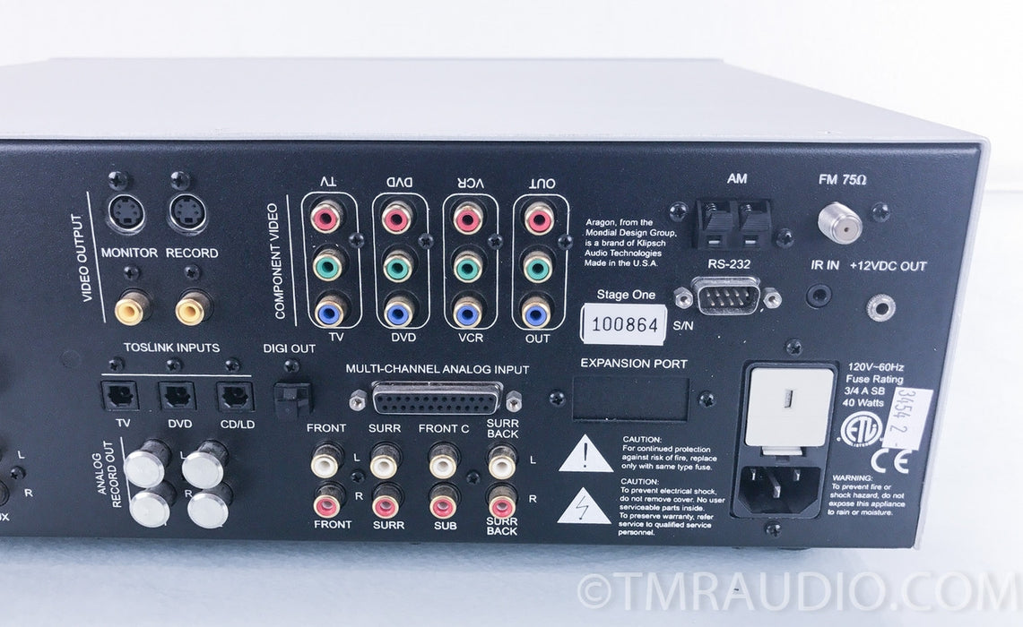 Aragon Stage One Preamplifier / Home Theater Processor