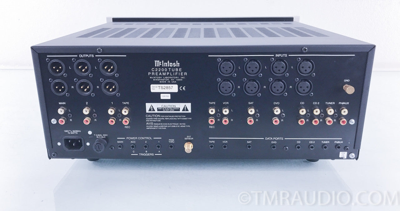 McIntosh C2200 Stereo Tube Preamplifier