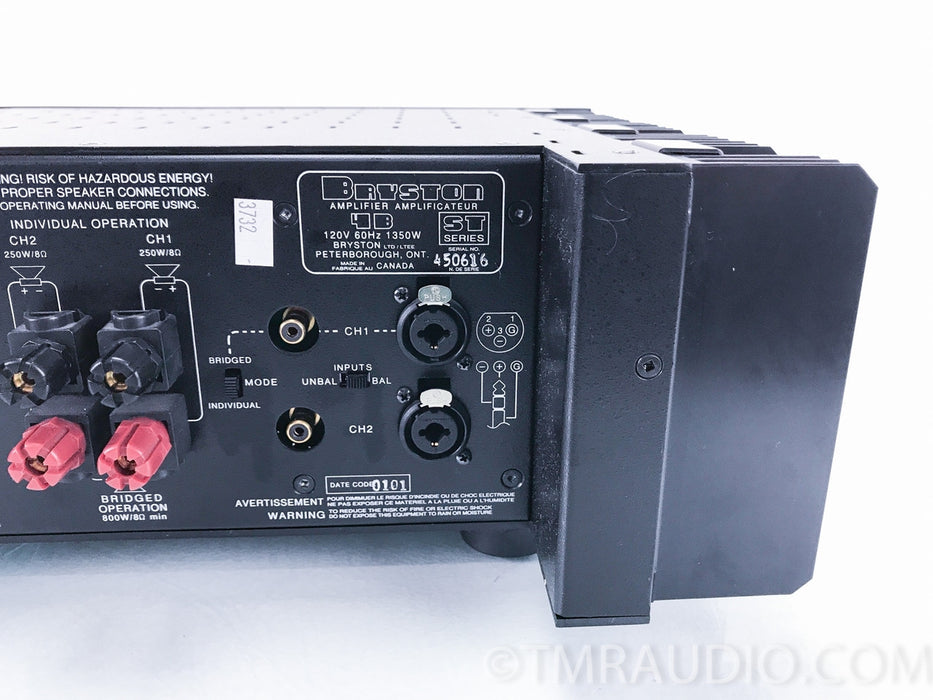 Bryston 4B-ST Stereo Power Amplifier