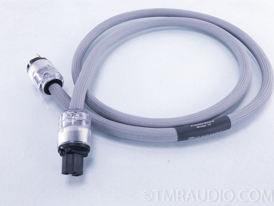 Kimber Kable PK10 Economy Series Power cables, 6' interconnect, Clear/Smoke