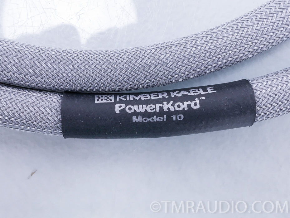 Kimber Kable PK10 Economy Series Power cables, 6' interconnect, Clear/Smoke
