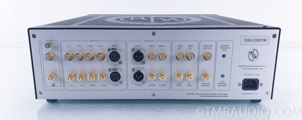 Modwright LS 100 Tube Stereo Preamplifier w/Phono Stage Upgrade