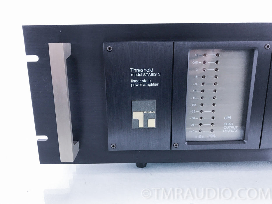 Threshold Stasis 3 Stereo Power Amplifier