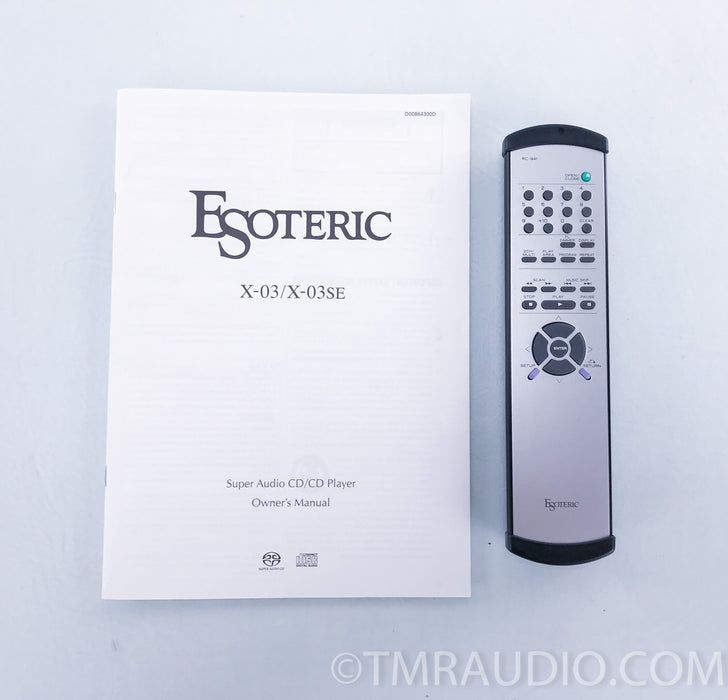 Esoteric X-03se SACD / CD Player