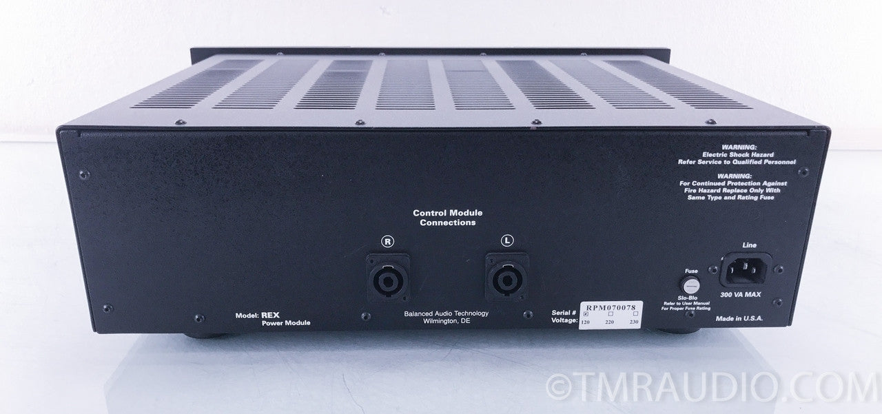 BAT REX Stereo Tube Preamplifier (Balanced Audio Technology)