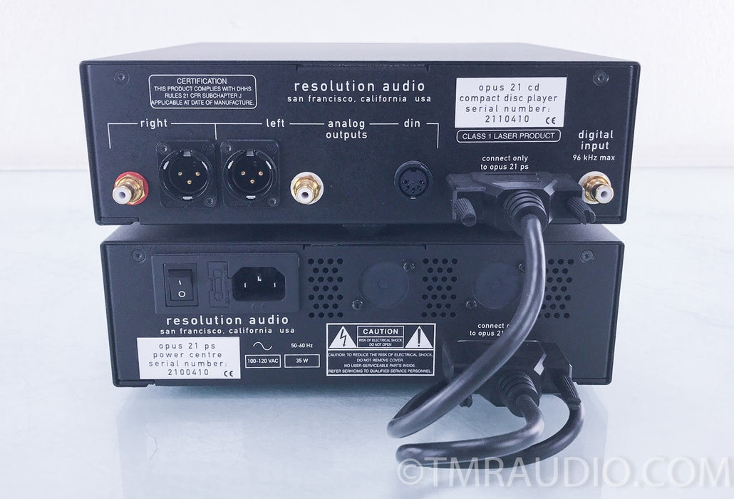 Resolution Audio Opus 21 CD Player w Opus 21 Power Supply
