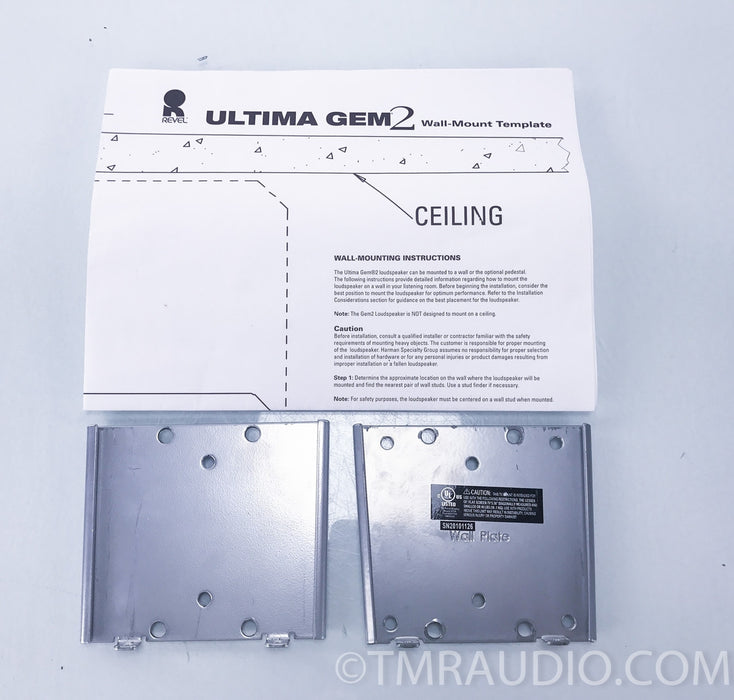 Revel Ultima Gem2 Bookshelf / Surround Speakers