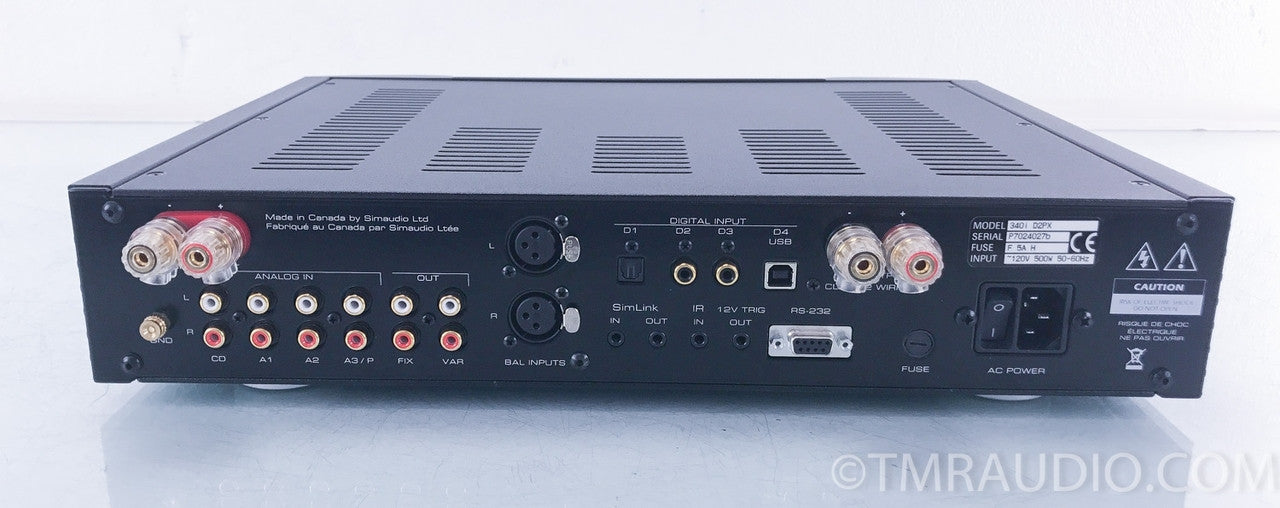Simaudio Moon 340i D2PX Integrated Amplifier