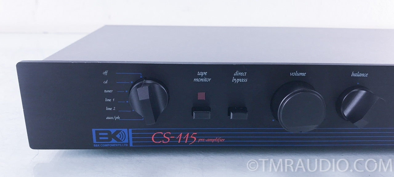B&K CS-115 Stereo Preamplifier