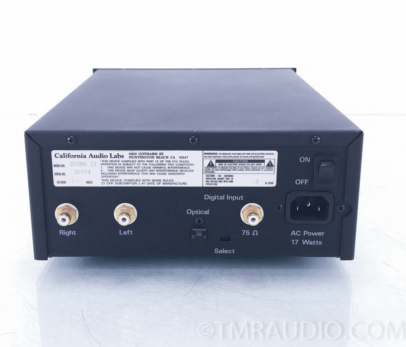 California Audio Labs Sigma II DAC