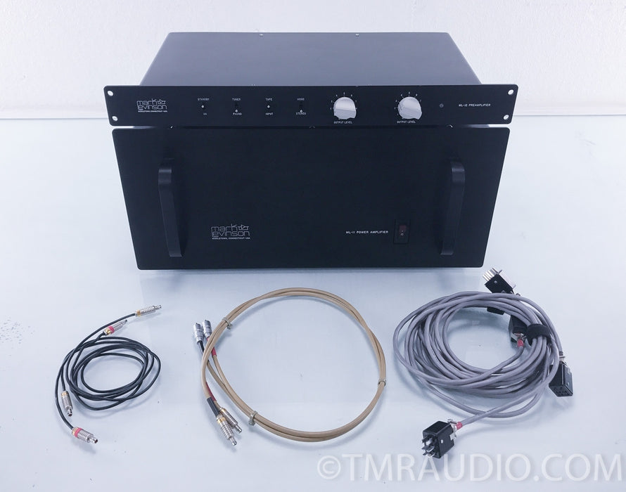 Mark Levinson ML-11 Amplifier & ML-12 Preamplifier w/Phono