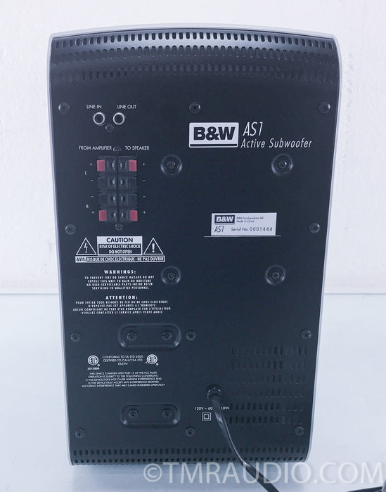 B&W AS1 Active Subwoofer