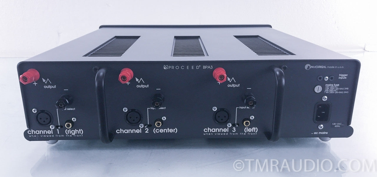 Proceed BPA3 3-channel Power Amplifier