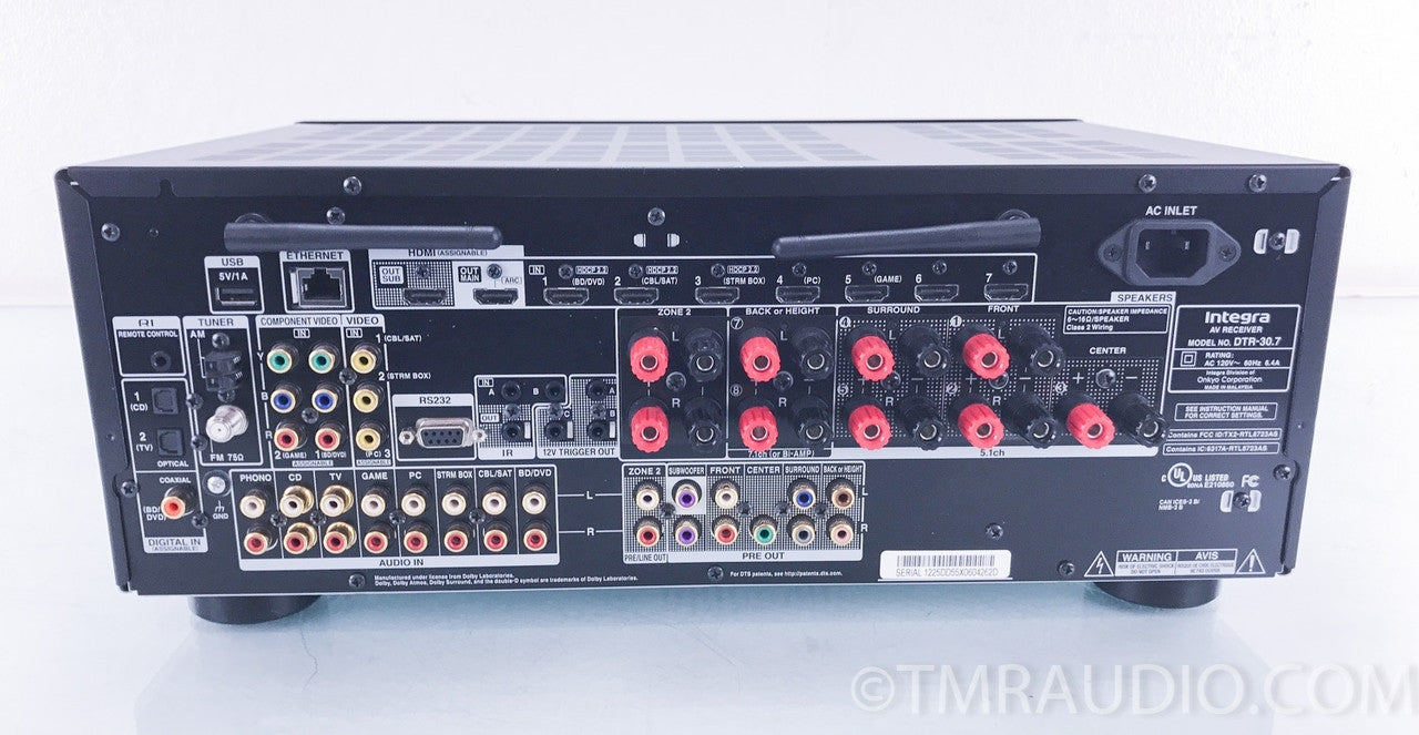 Integra DTR-30.7 7.2 Channel Home Theater Receiver