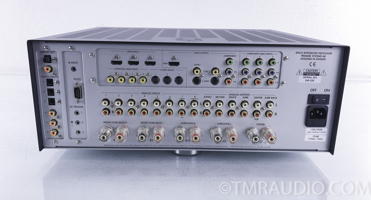 Primare SPA22 Integrated Home Theater Amplifier