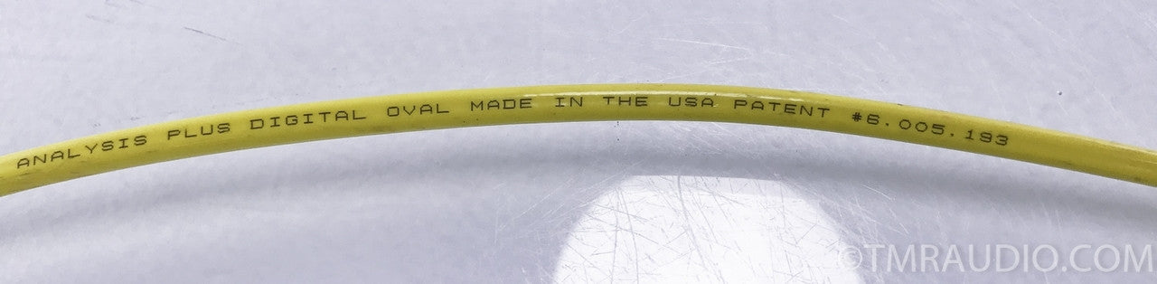 Analysis Plus Digital Oval RCA Cable