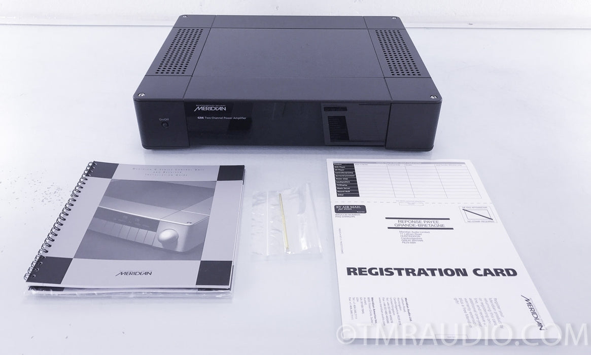 Meridian G56 Dual-Mono 2-Channel Power Amplifier