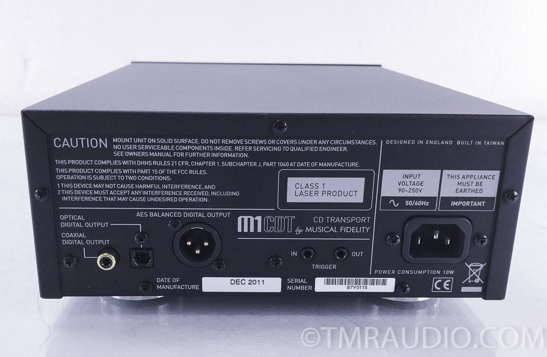 Musical Fidelity M1-CDT Compact Disc Transport
