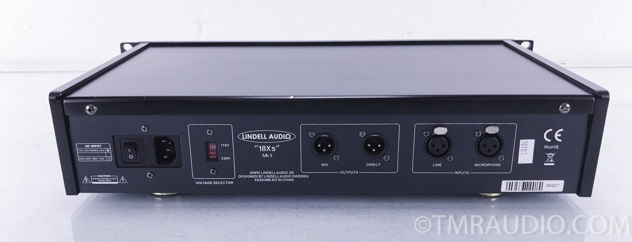 Lindell Audio 18Xs MkII Microphone Preamplifier / Passive Equalizer