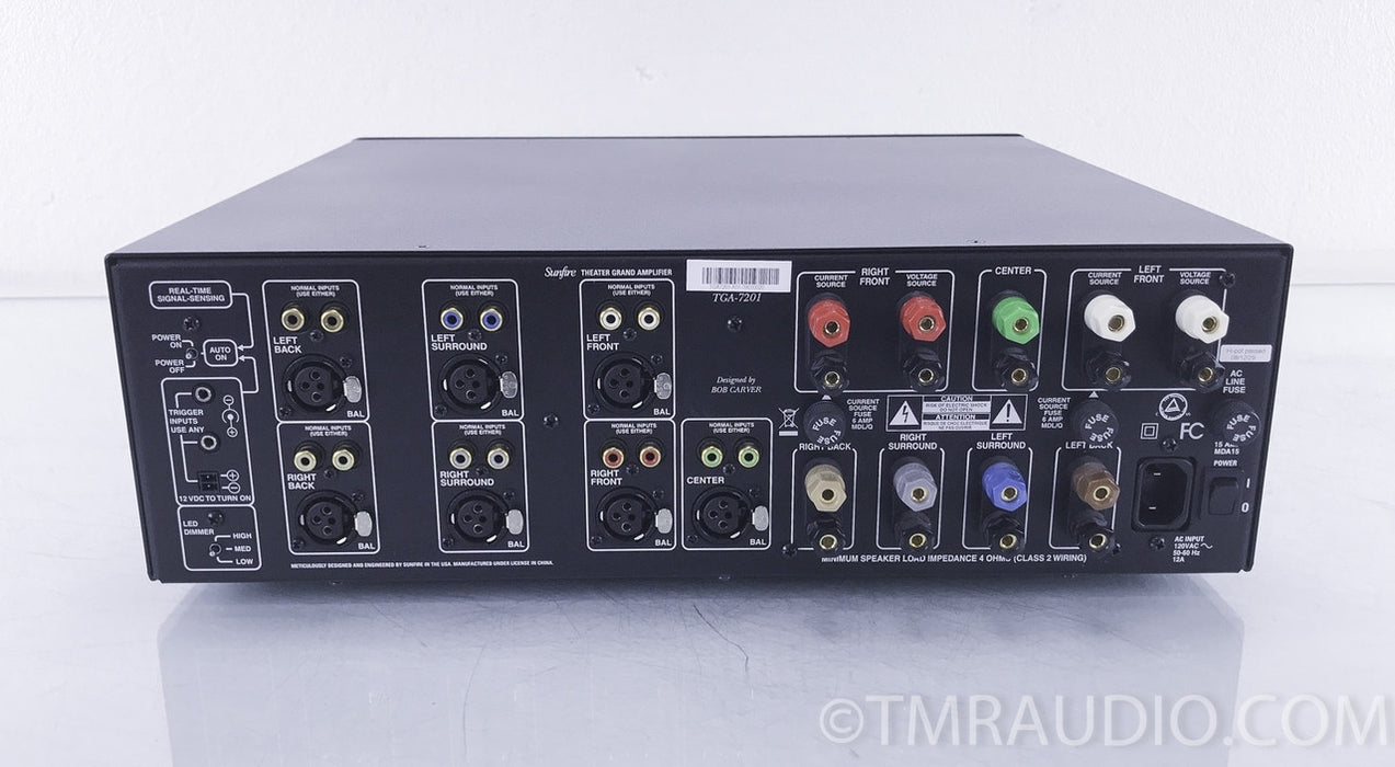 Sunfire Theater Grand Amplifier TGA-7201 7 Channel Power Amplifier