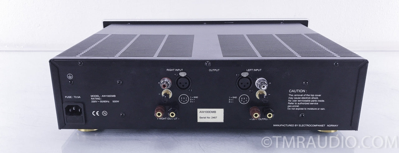 Electrocompaniet AW 100 DMB Dual Mono Balanced Power Amplifier