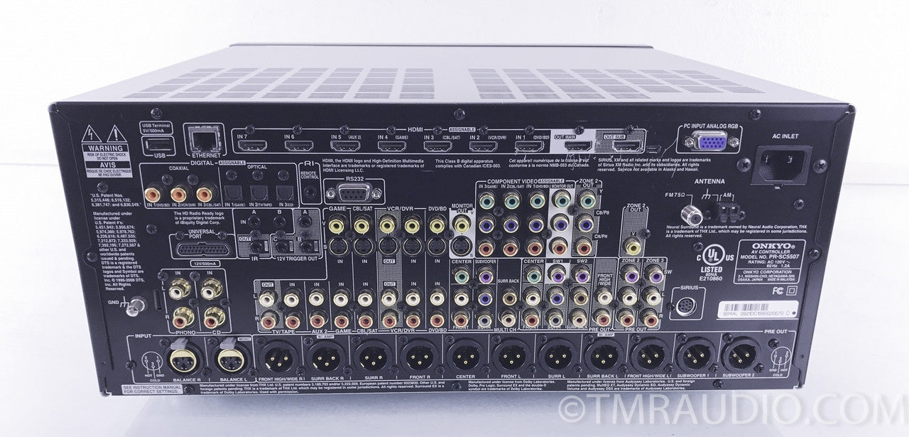 Onkyo PR-SC5507 9.2 Channel Network Controller / Preamplifier / Processor