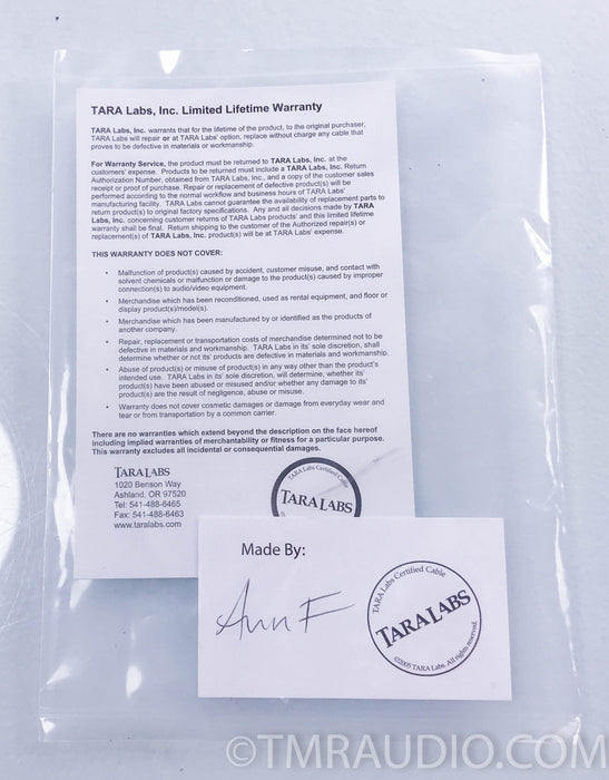 Tara Labs TL-AC Power Cable