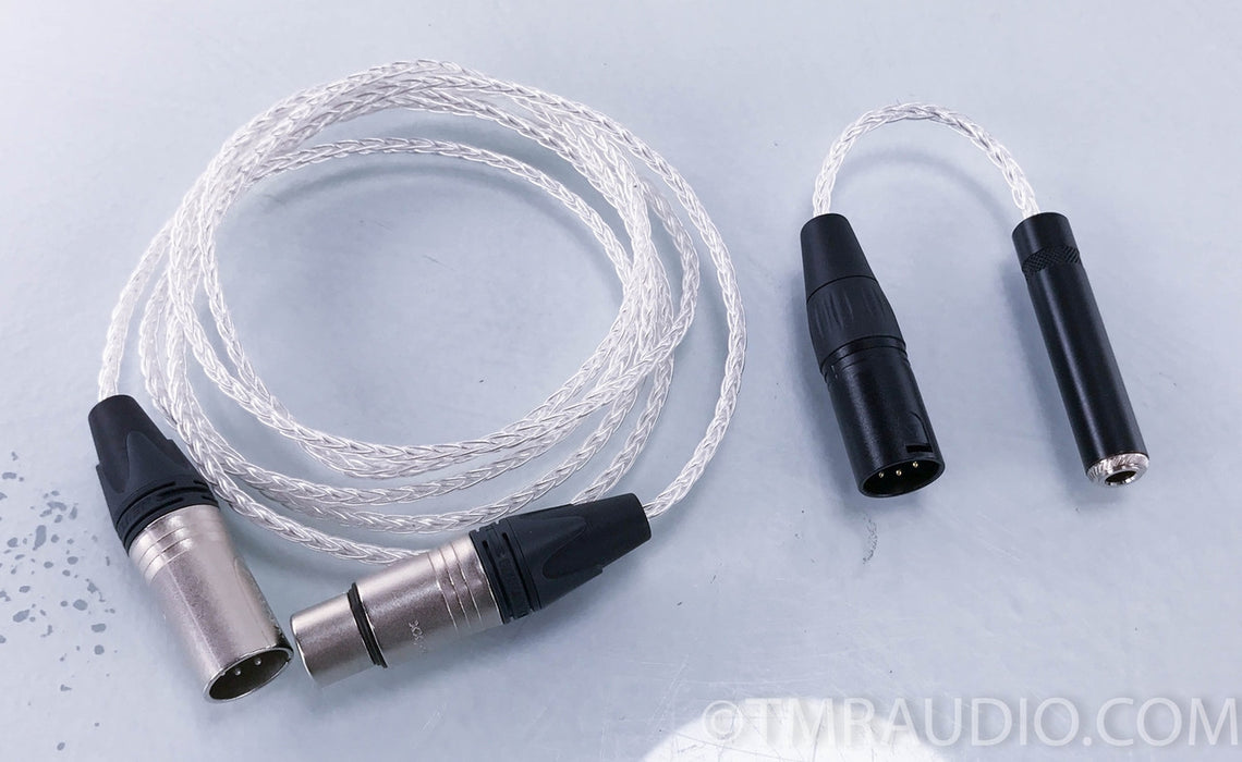 YongSheng 4 pin XLR Headphone Extension Cable w/ 1/4" Adapter