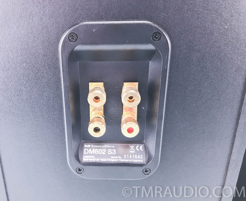B&W DM602 S3 Bookshelf Speakers