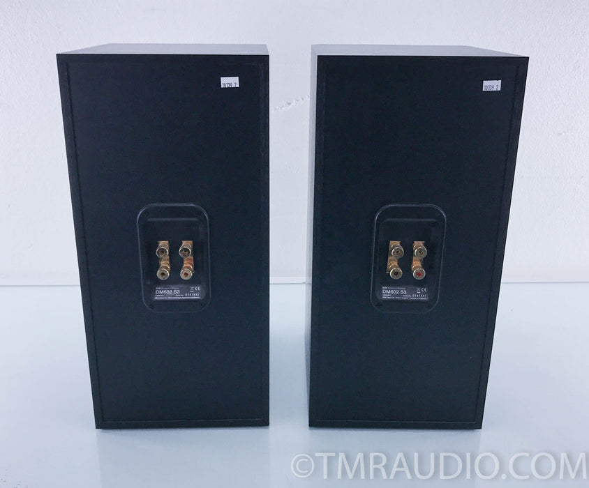 B&W DM602 S3 Bookshelf Speakers