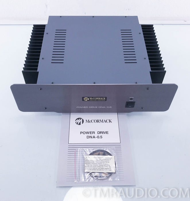McCormack Deluxe Edition DNA-0.5 Stereo Power Amplifier