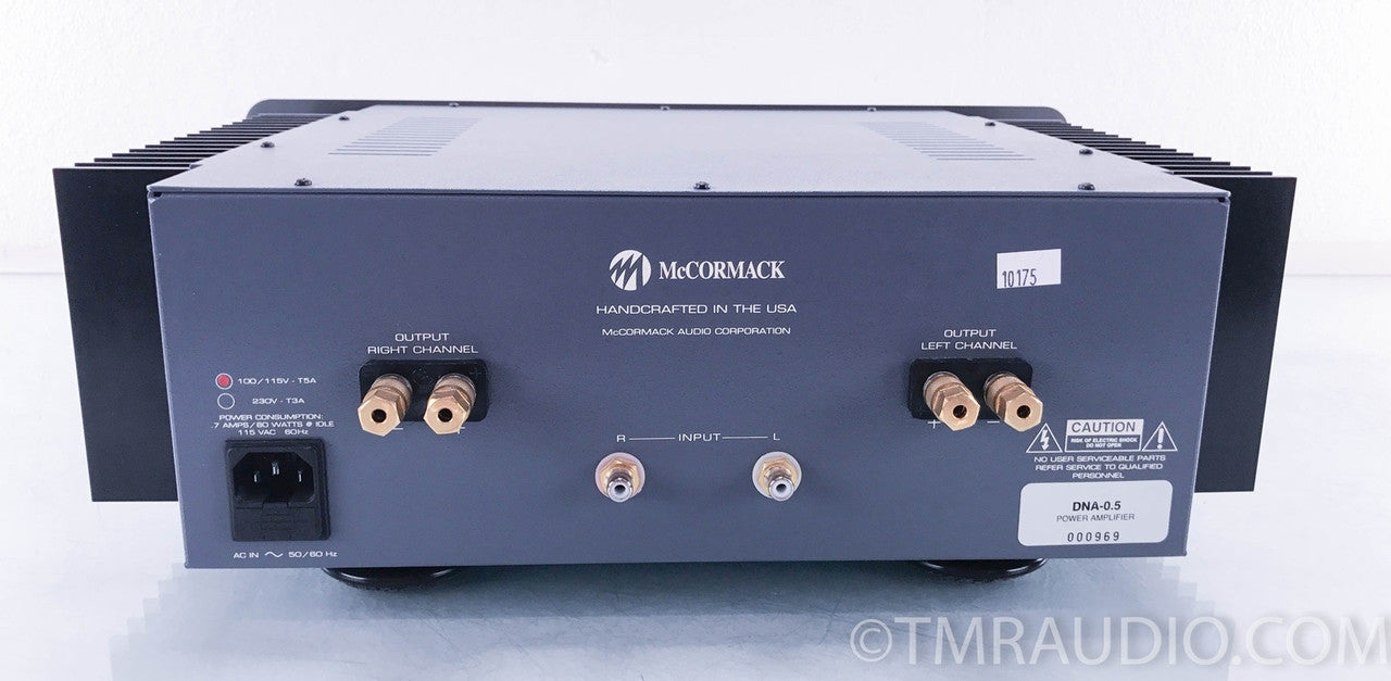 McCormack Deluxe Edition DNA-0.5 Stereo Power Amplifier